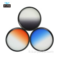 Kit de filtre de couleur gris + orange + bleu progressif pour appareil photo